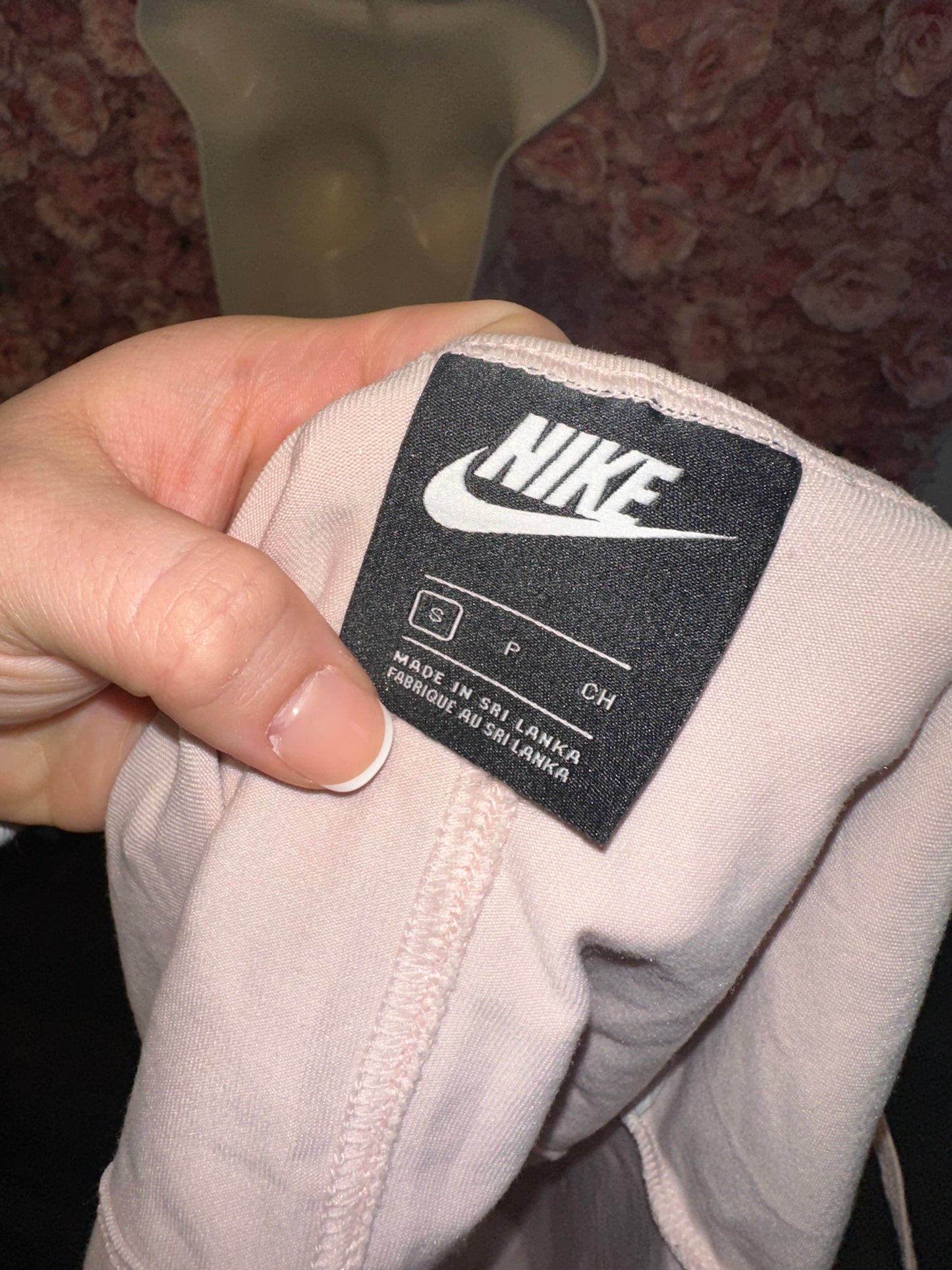 Nike Air (Small) Pink Lightweight Cropped Tank Top