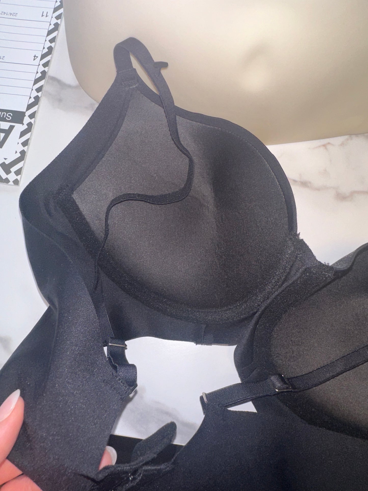 Tahari (36C) Black Padded Bra