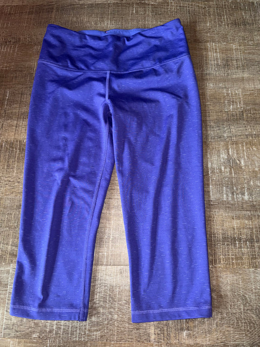 VSX Sport (Small) Purple Capris Knockout Leggings