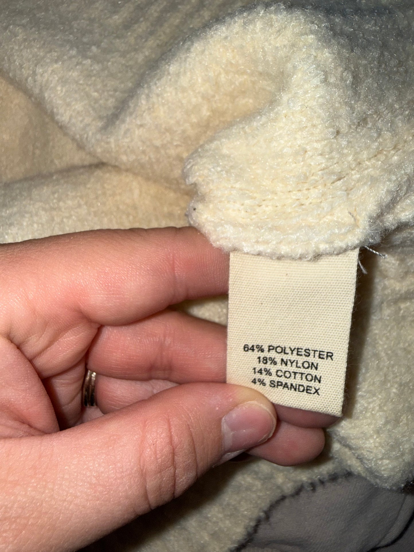 NWT Marled (Large) Brand New Cream Soft Knit Sweater