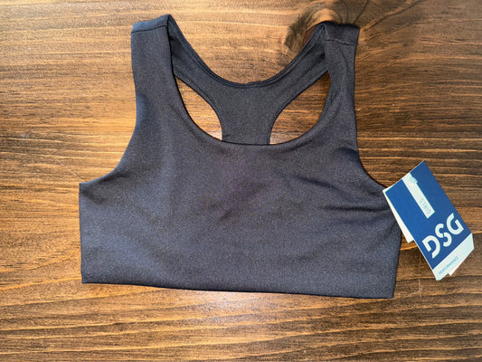 NWT DSG (Girls XS) Brand New Black Sports Bra