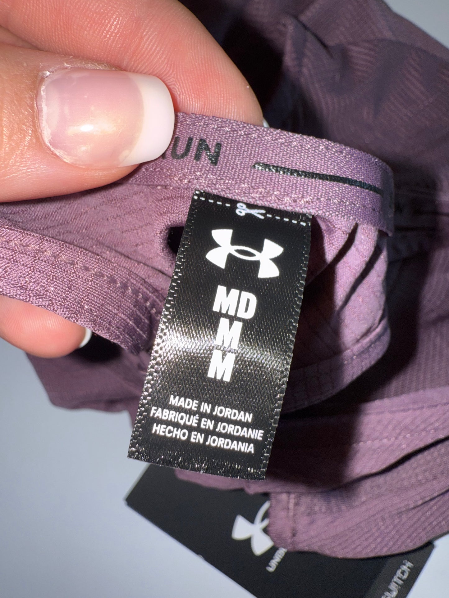 NWT Under Armour (Medium) Brand New Purple Fitted Tank Top