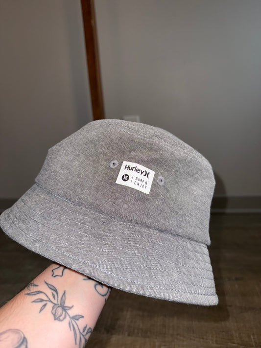 NWT Hurley (OS) Brand New Chambray Bucket Hat