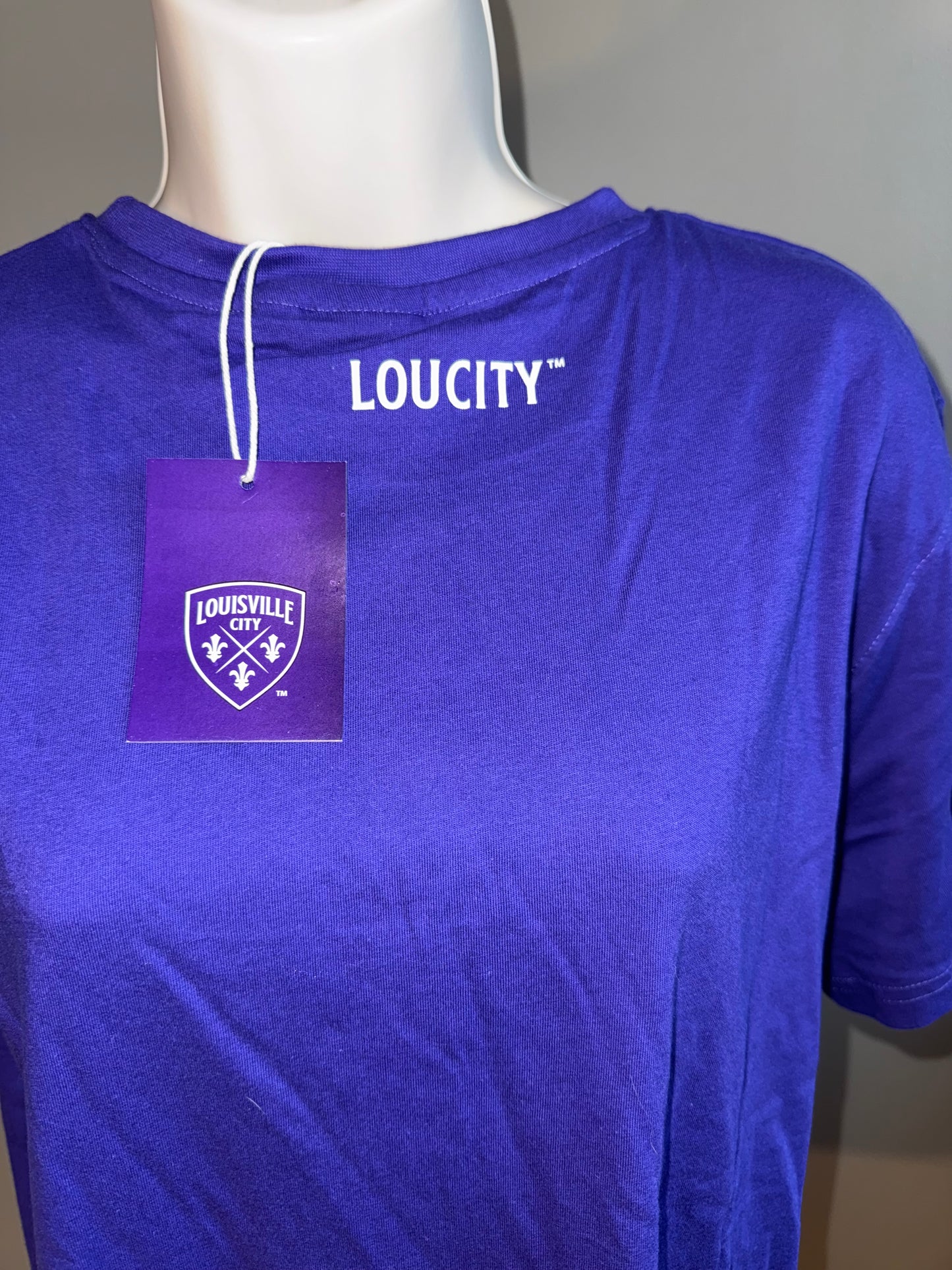 NWT Louisville (Medium) Brand New Purple Louisville City Football Club T-Shirt