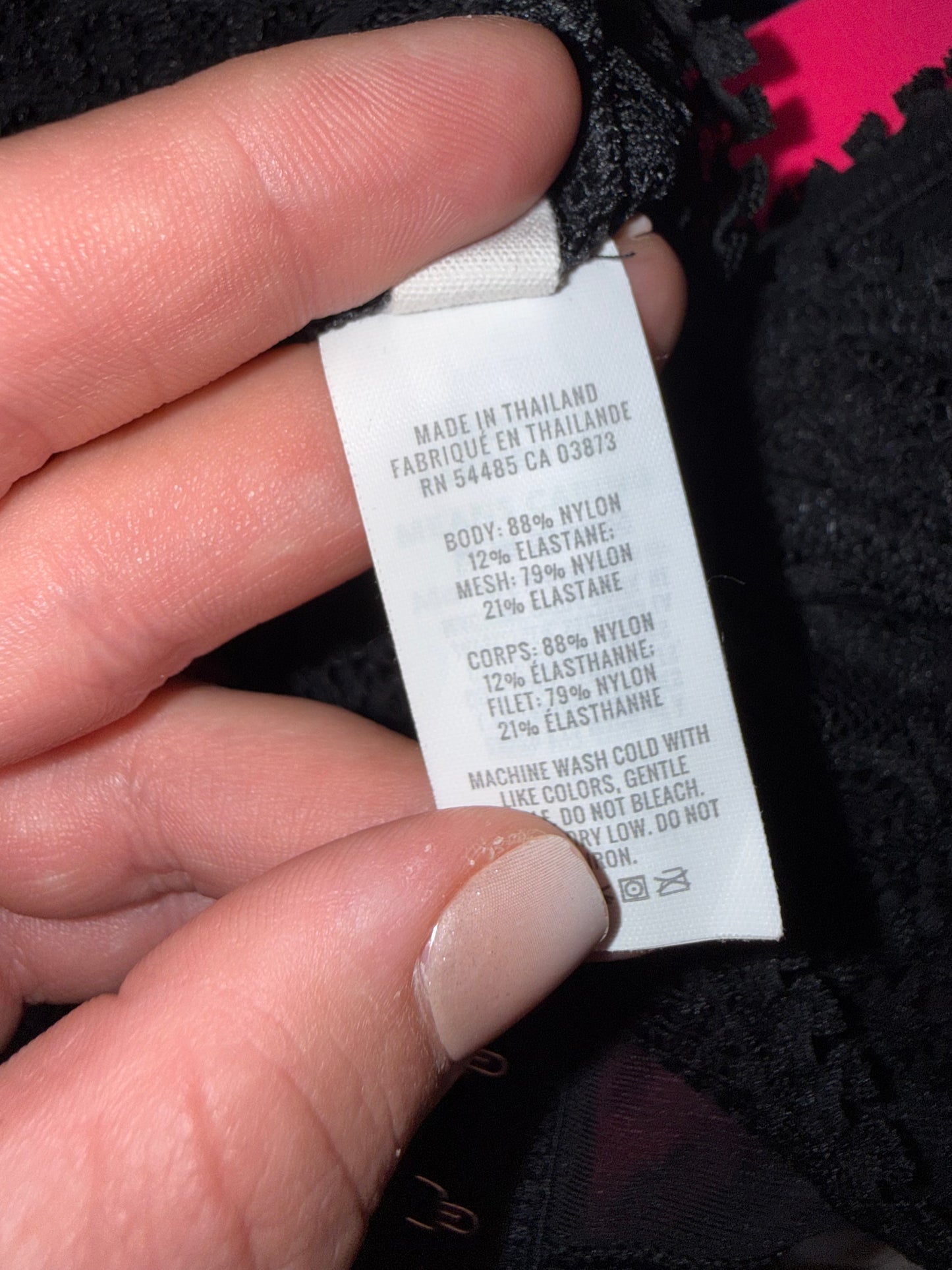 Aerie (Large) Black Lace Bralette