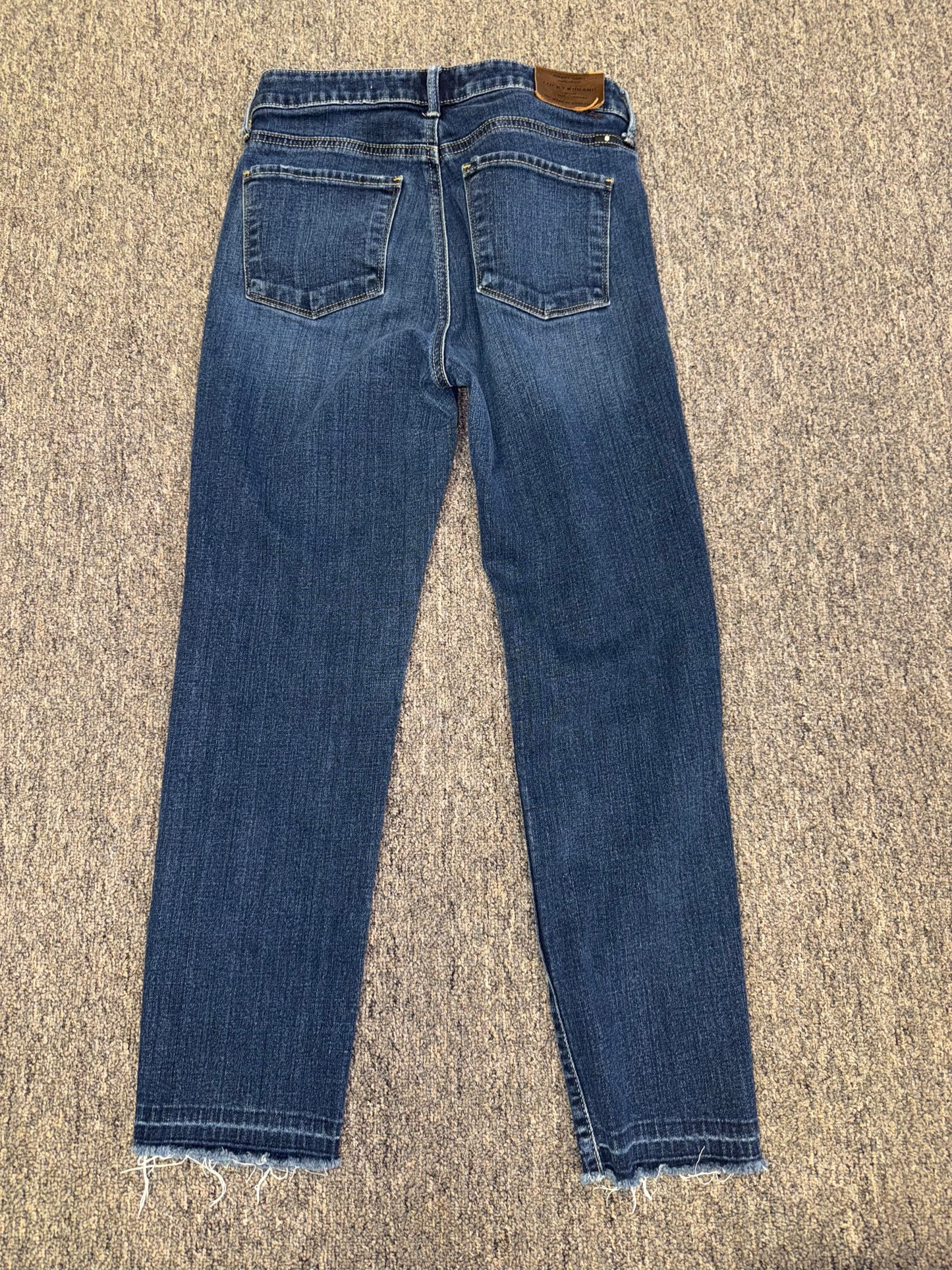 Lucky Brand (28) Dark Wash Hayden Crop Denim Jeans