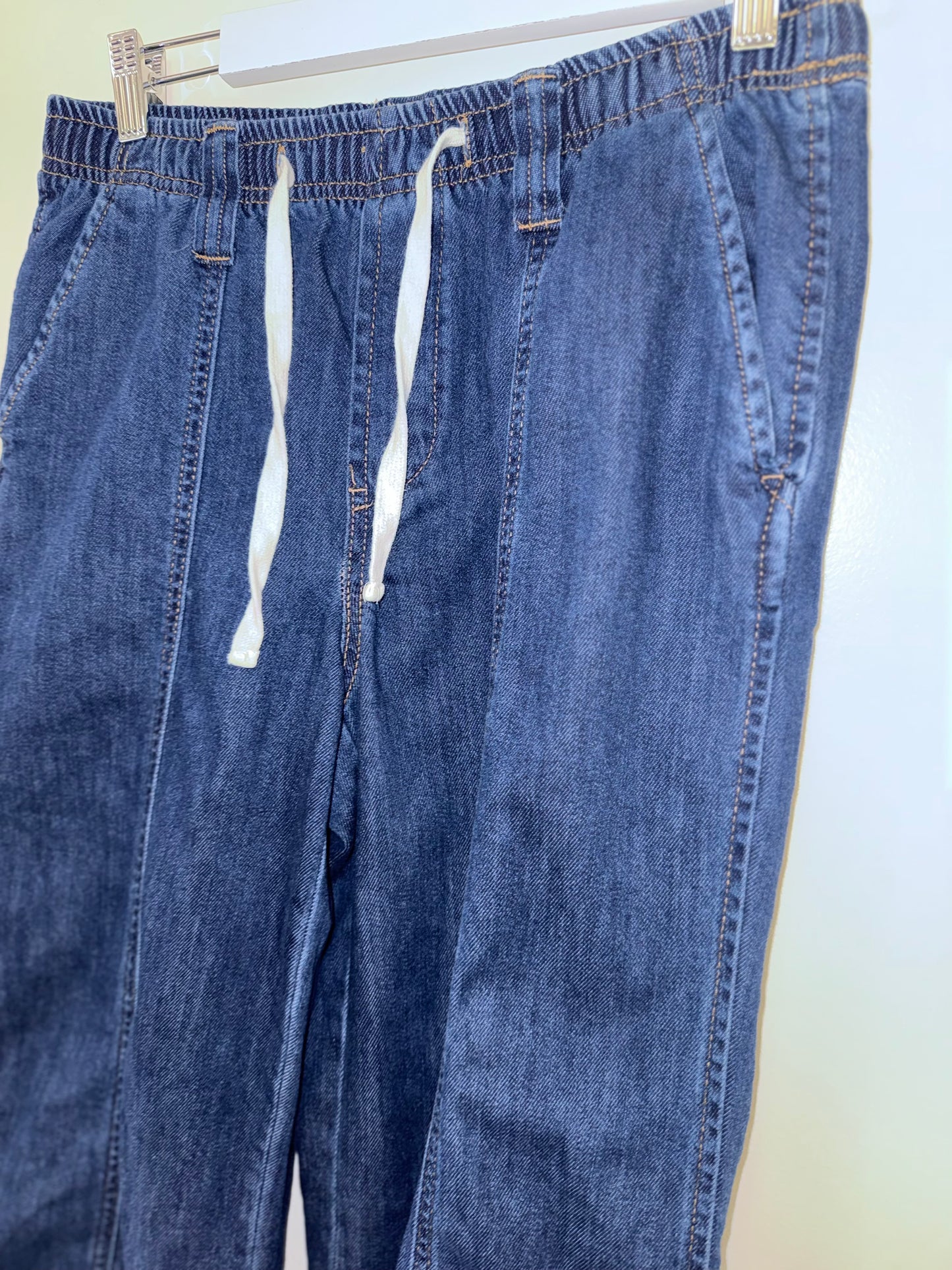 OAT (8) Straight Leg Drawstring Cloud Luxe jeans