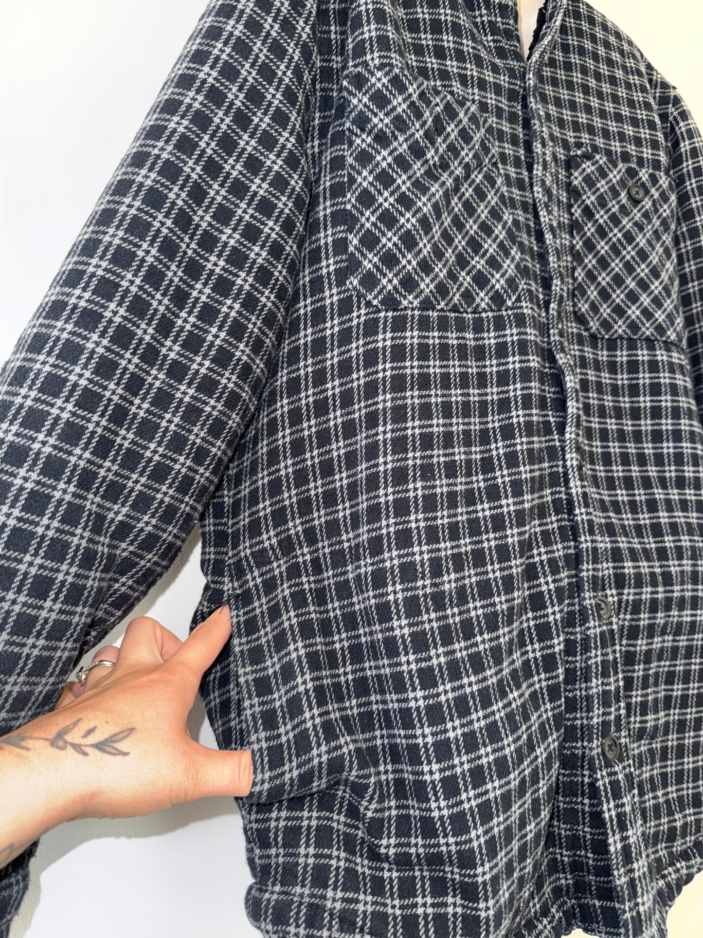 Plaid men’s Shacket