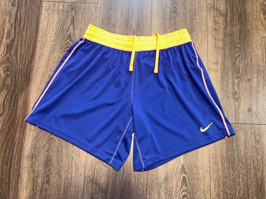 Nike (Medium) Blue//Orange Dri-Fit Shorts