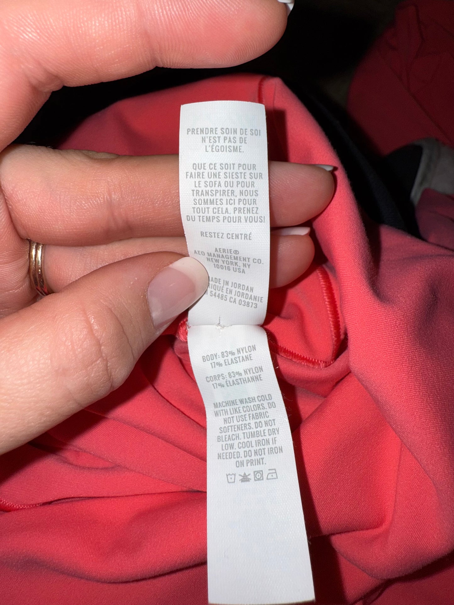 Offline by Aerie (Medium) Pink Real Me Xtra High Rise Bootcut Legging Pants