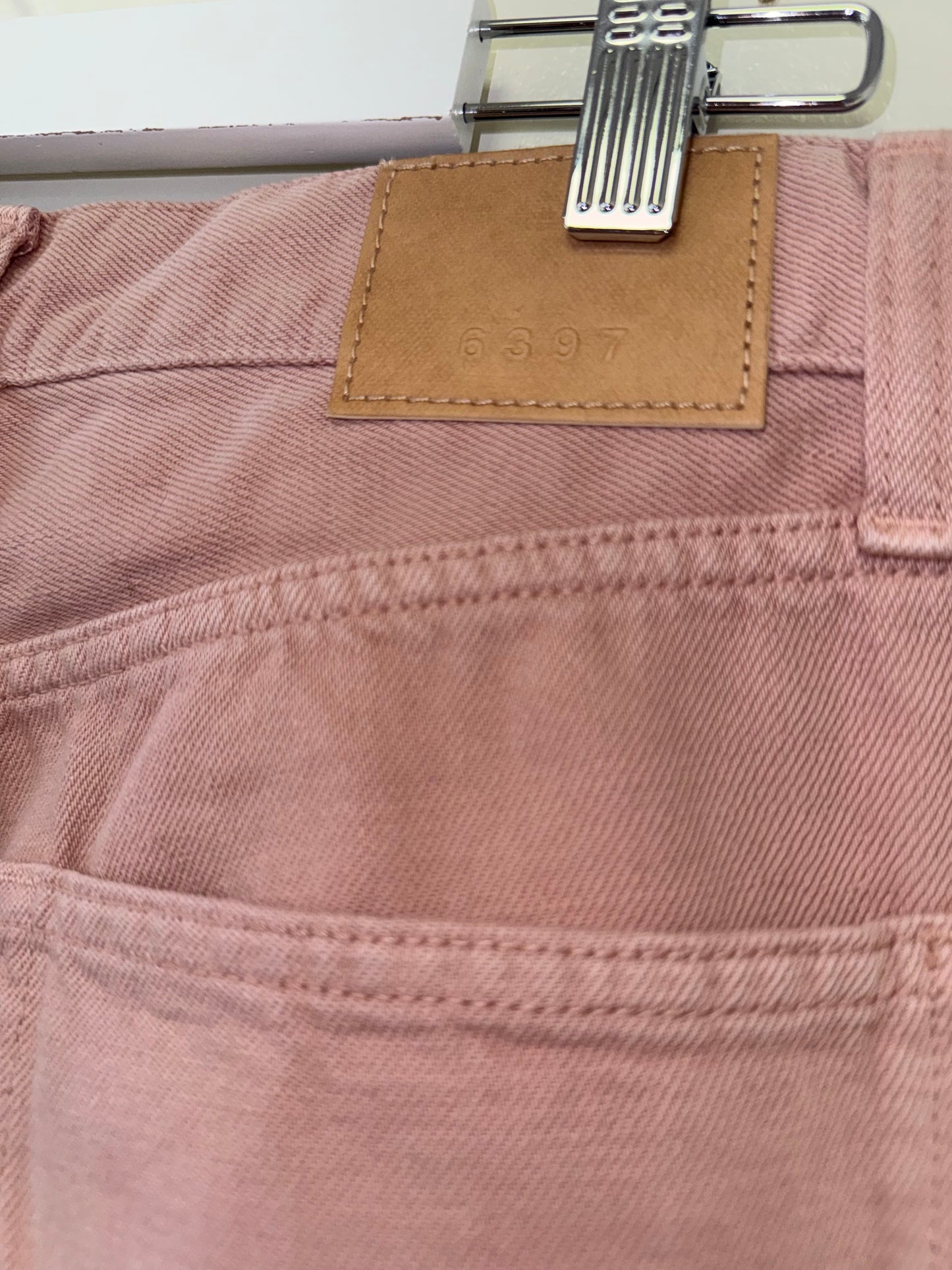 Pink jeans