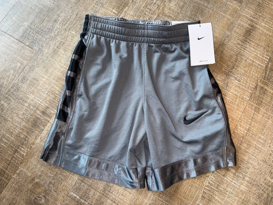 NWT Nike (Boys Small) Brand New Black//Grey Dri Fit Standard Shorts