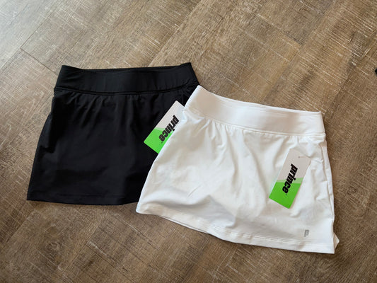 NWT Prince (Small Kids) Brand New 2 Piece Black and White Skort