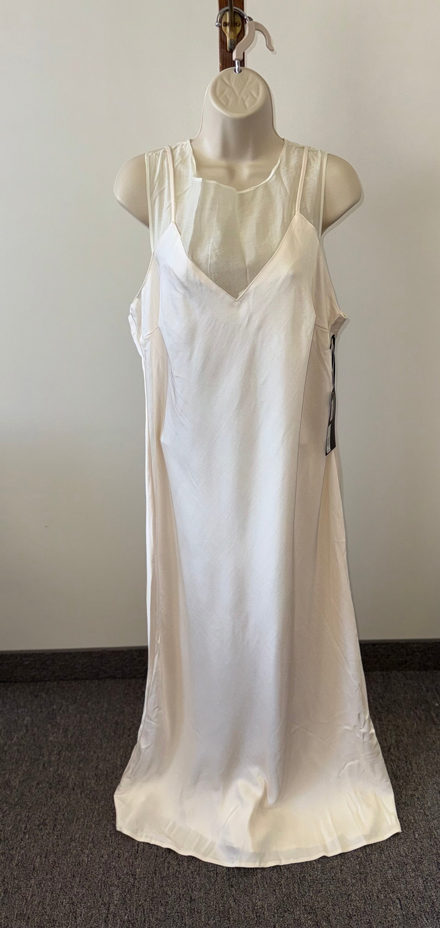NWT Future Collective Brand New Off White Maxi Dress
