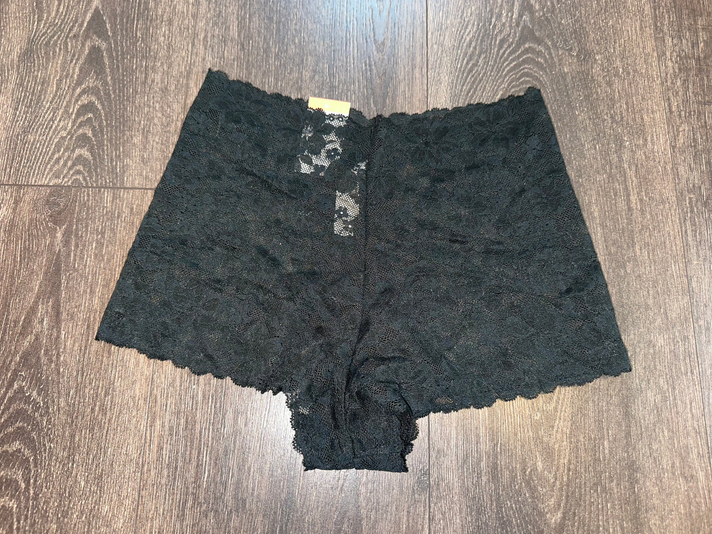 NWT auden (XS) Brand New Black Lace Boyshort Undies