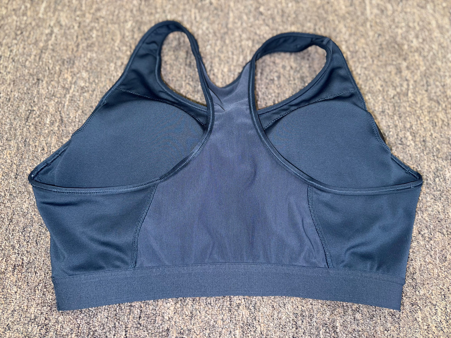 Adidas Blue Padded Sports Bra