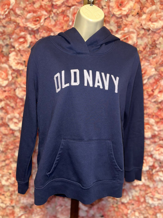 Old Navy (Small) Navy Blue//Purple Comfy Logo Hoodie