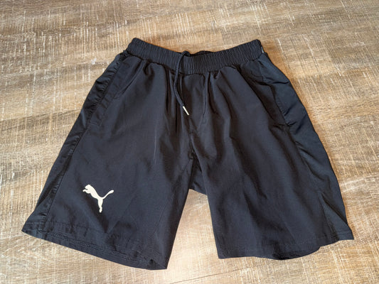 Puma (Medium) Mens Black Sporty Shorts with Built in Spandex