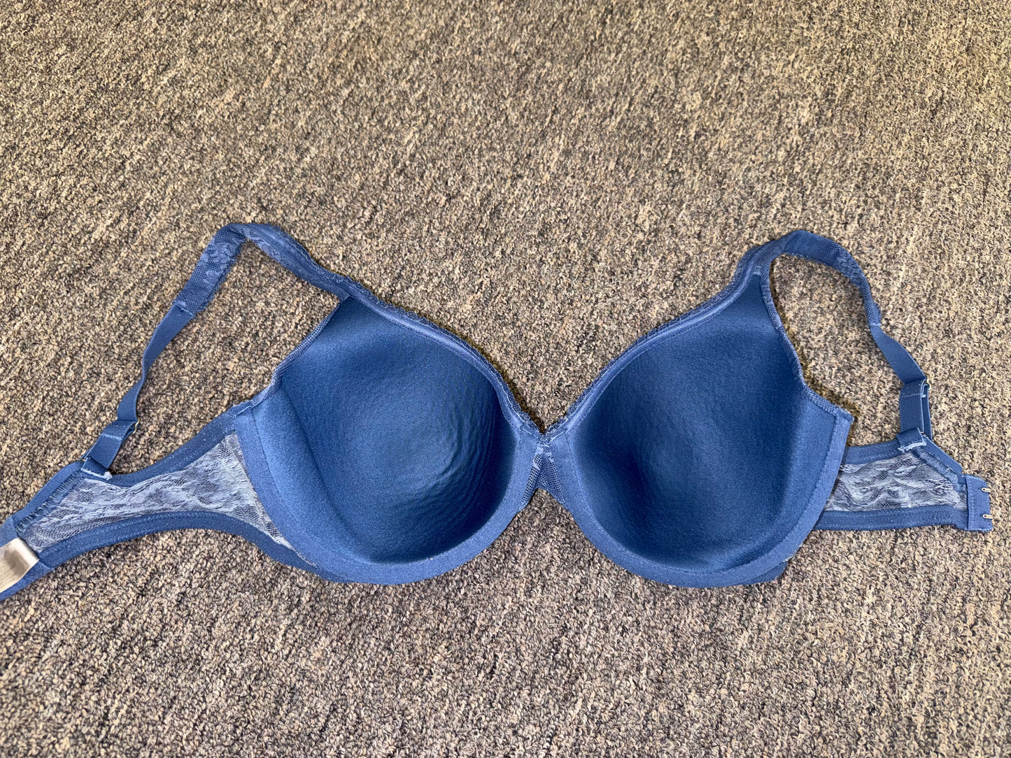 Victoria’s Secret (34D) Vintage Blue Lace Bra