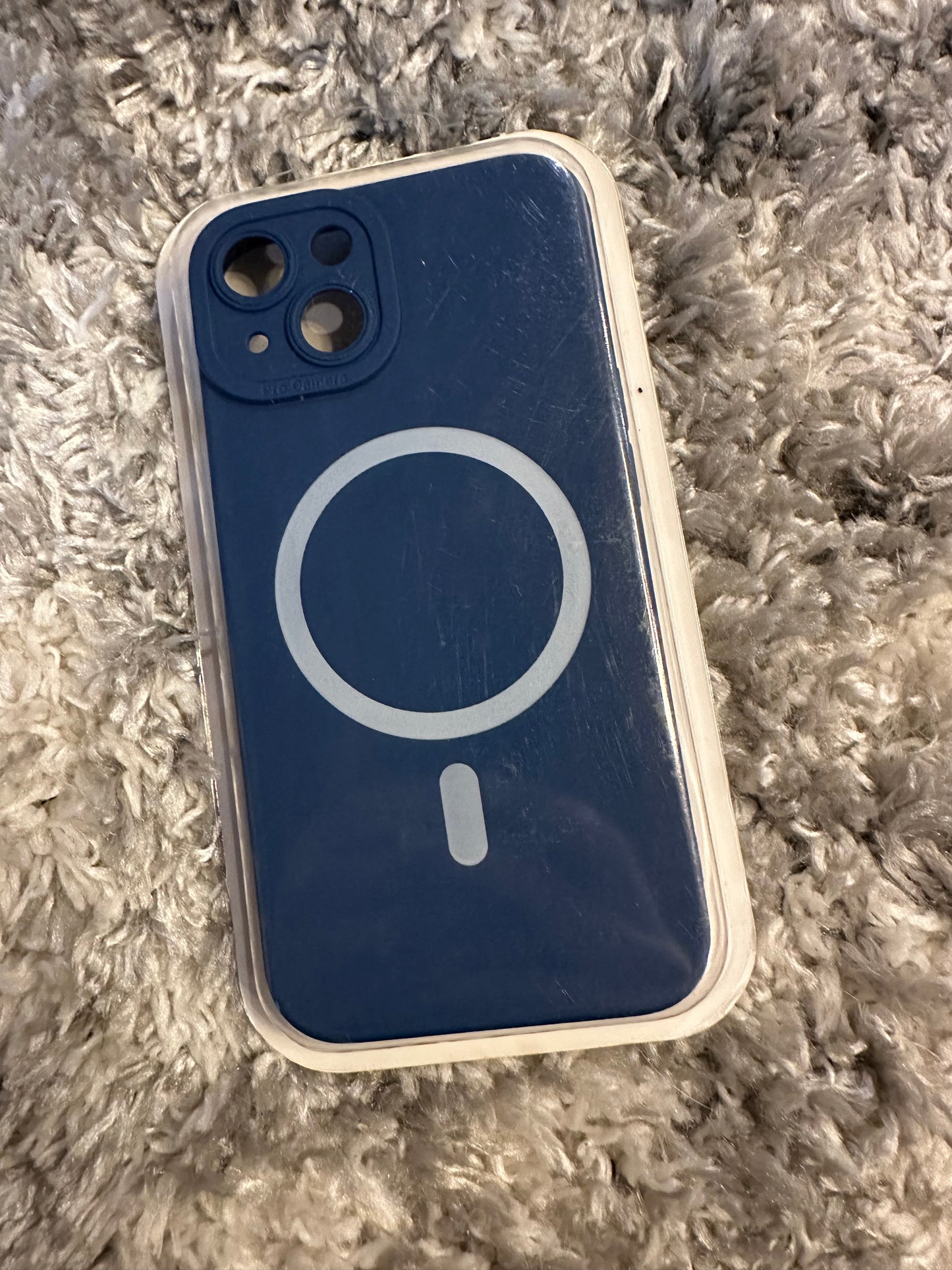 NWT (iPhone 14) Brand New Navy Blue Phone Case