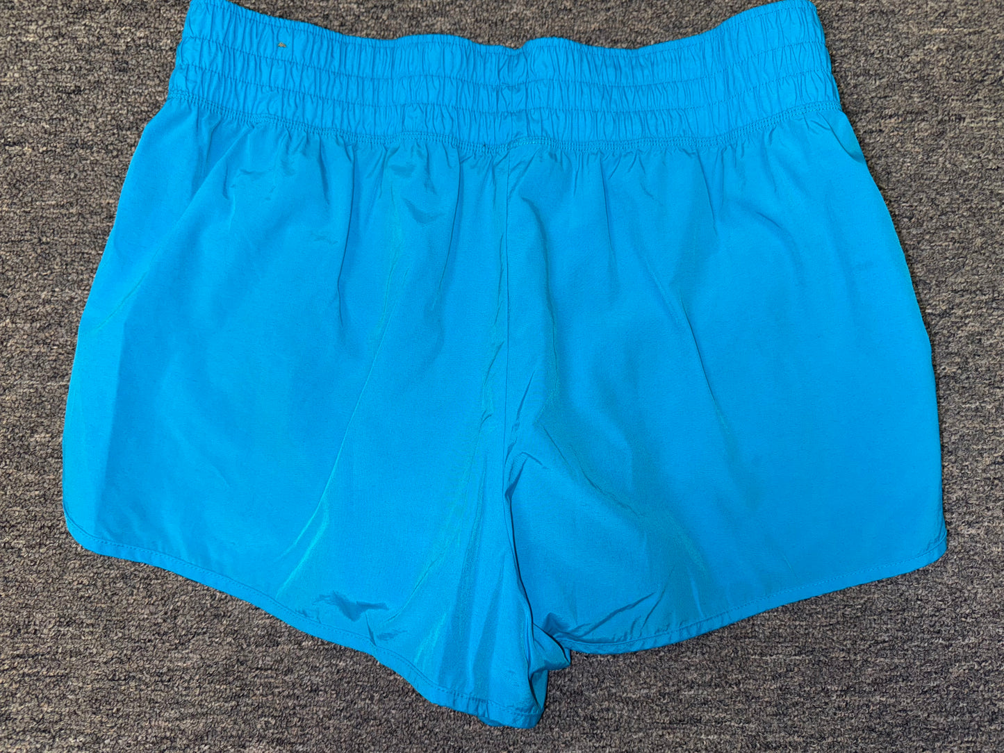 PINK Active (XL) Blue Sporty Shorts with Built in Undies