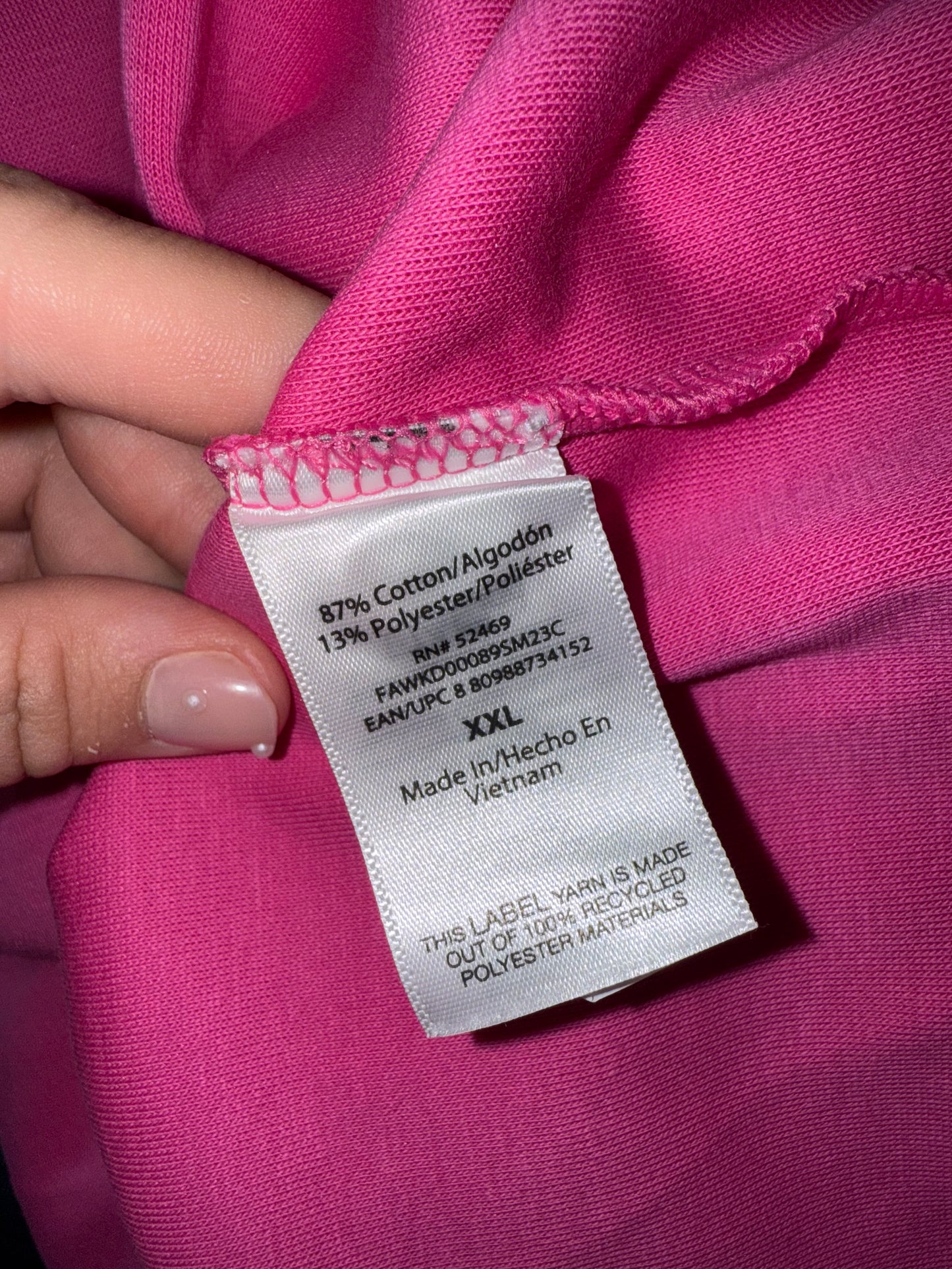 NWT Free Assembly (XXL) Brand New Pink Dress with Orange Trim