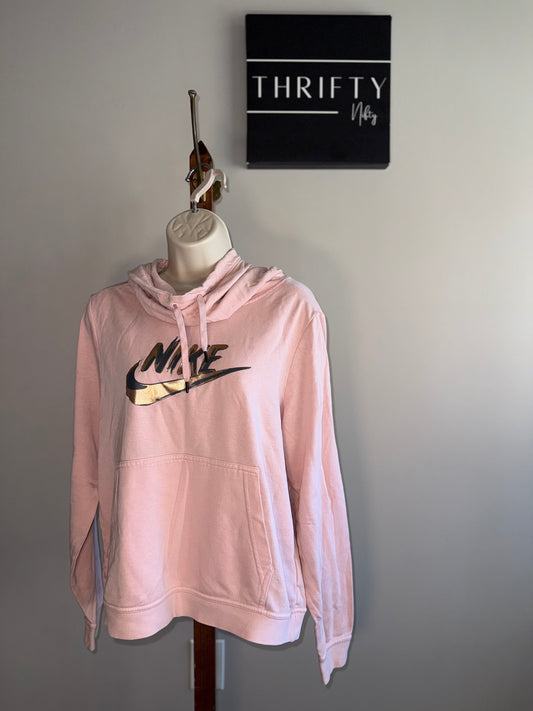*FREE WITH PURCHASE* Nike (Medium) Pink Hoodie with Cowl Neck