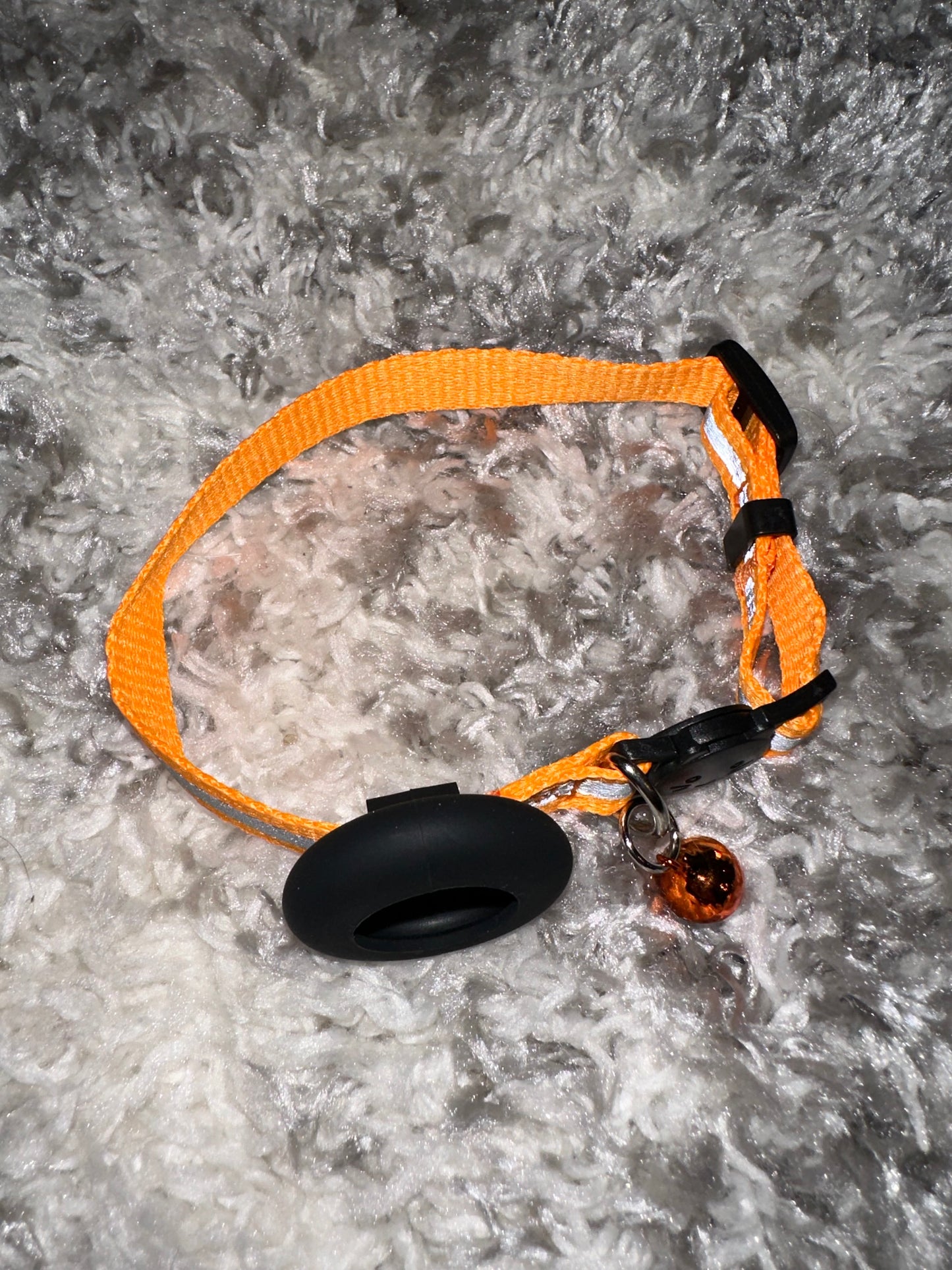 BRAND NEW Cat AirTag Orange Collar with Bell