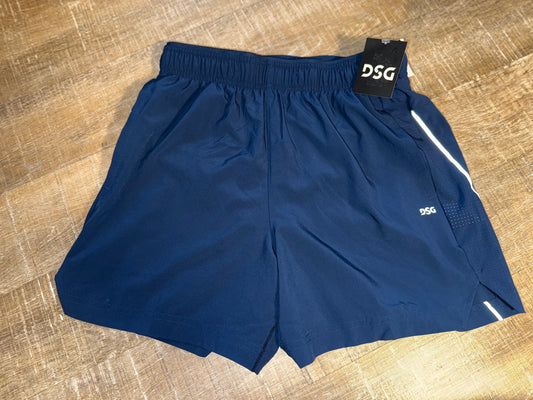 NWT DSG (Small) Brand New Navy Blue 5" Inseam Athletic Fit Shorts