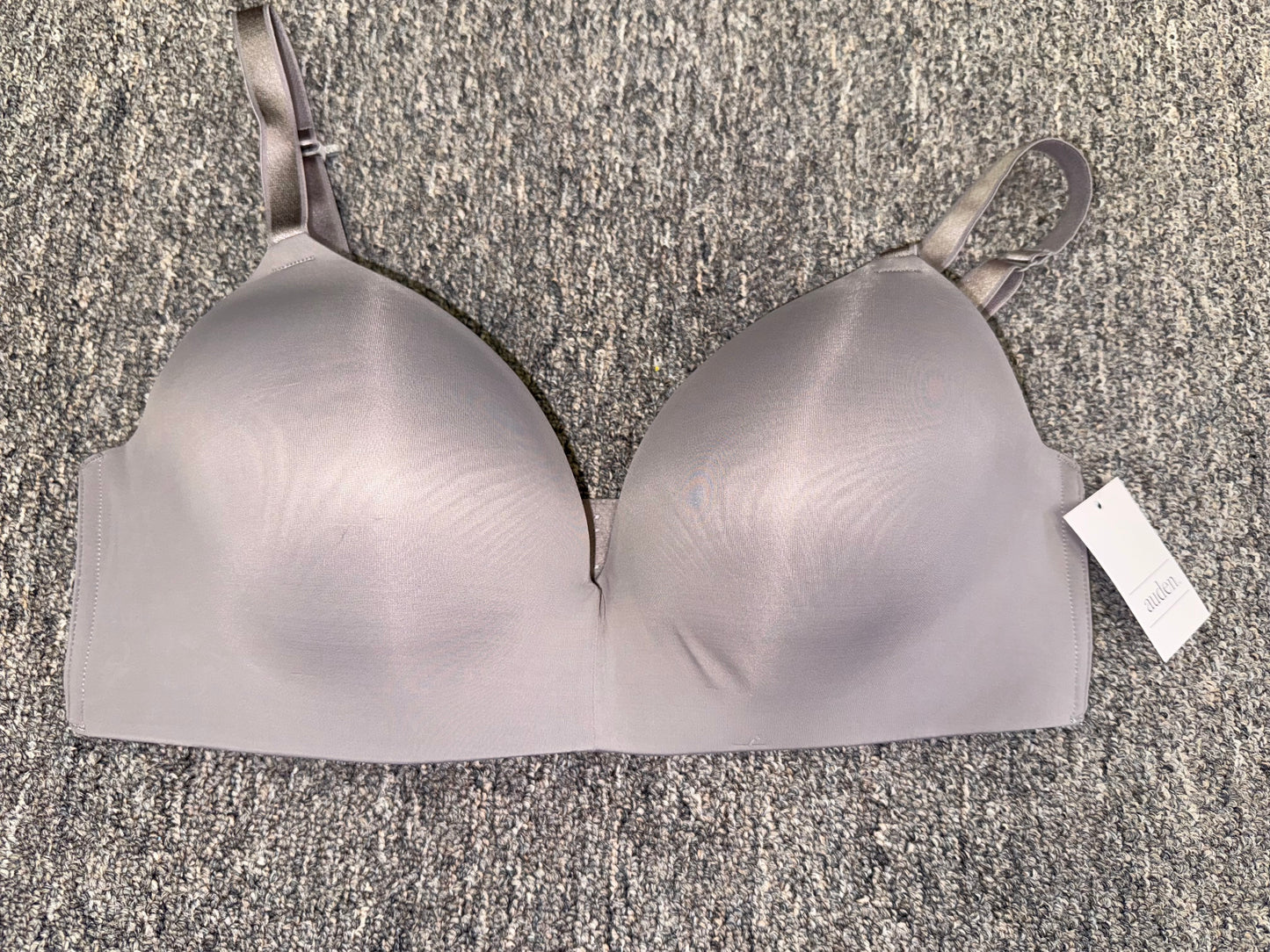 NWT Auden (36DD) Brand New Purple Wireless 'The Bliss' Bra