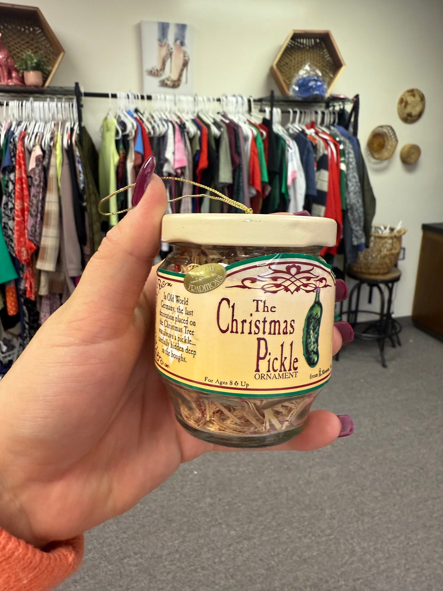 The Christmas Pickle Ornament Germany Tradition