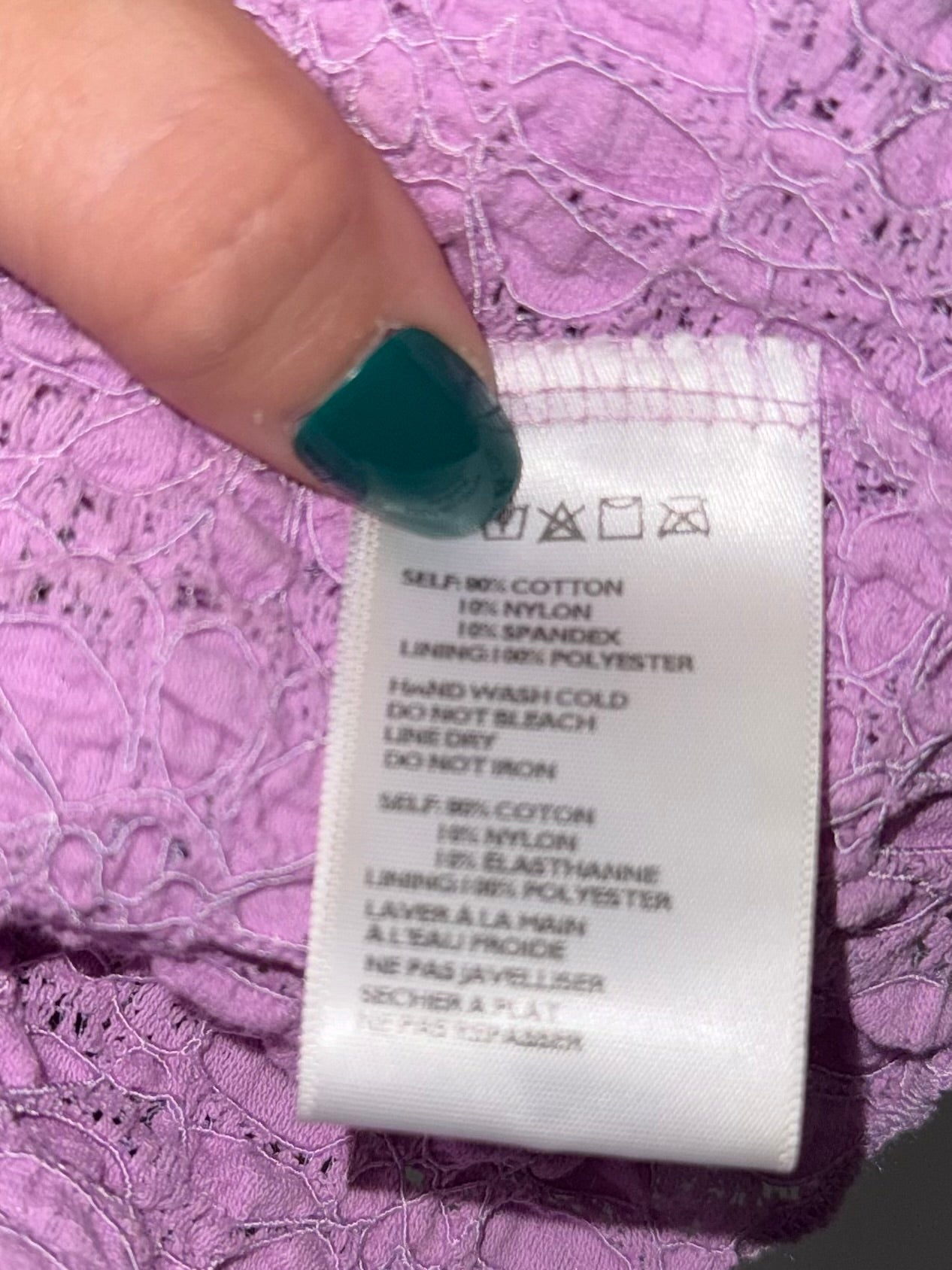 Urban Outfitters (Small) Purple Textured Cropped Tank Top