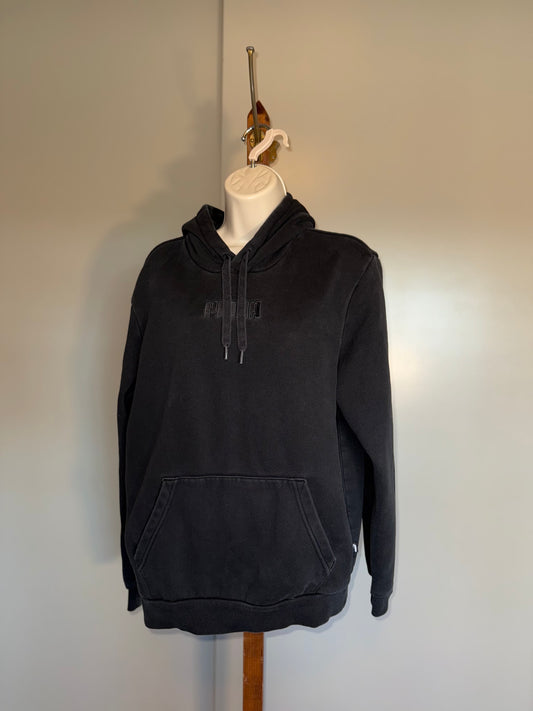 Puma (Medium) Black Drawstring Hoodie