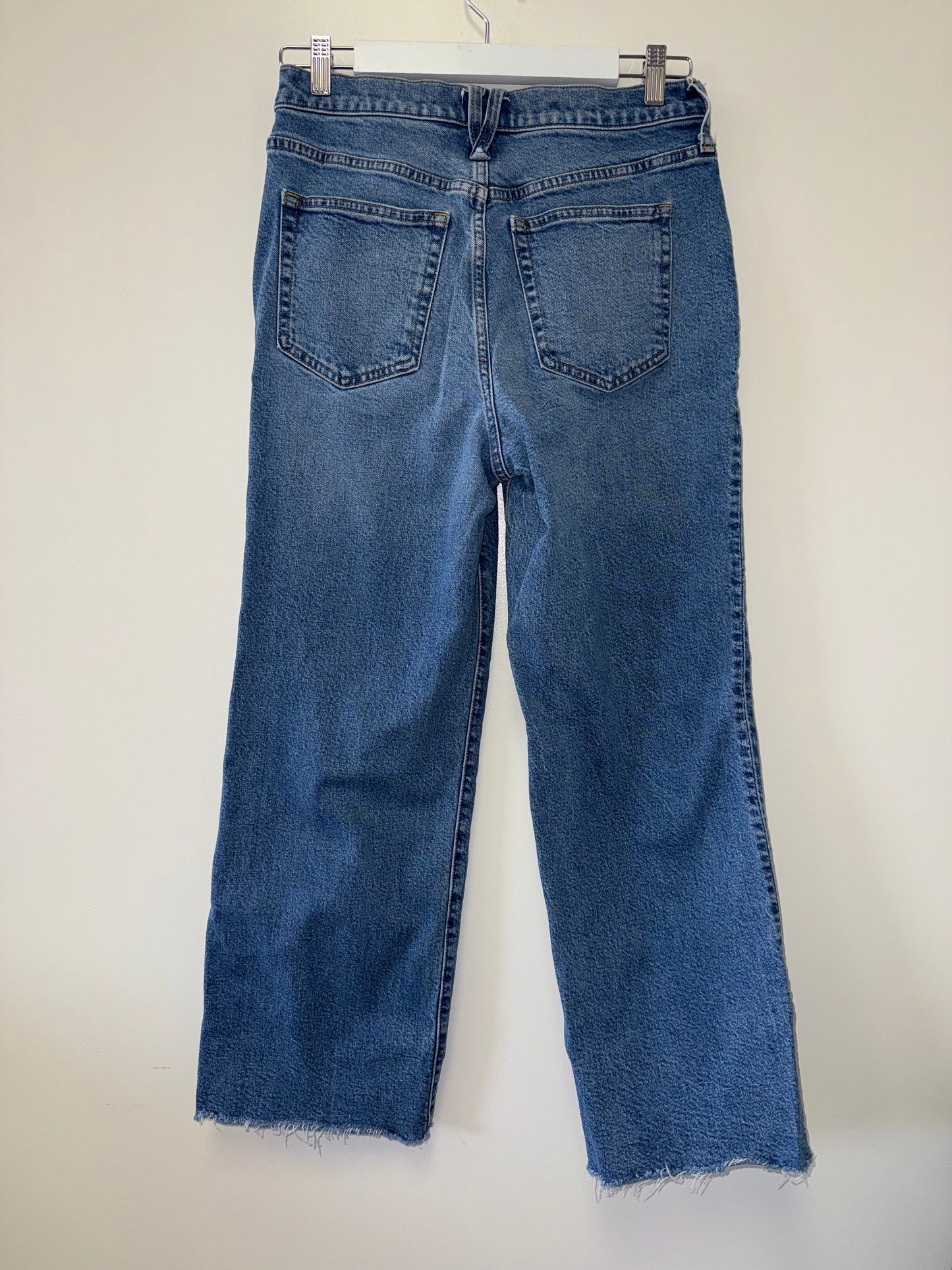 J. Crew (28) Slim Wide Leg Denim Blue Jeans
