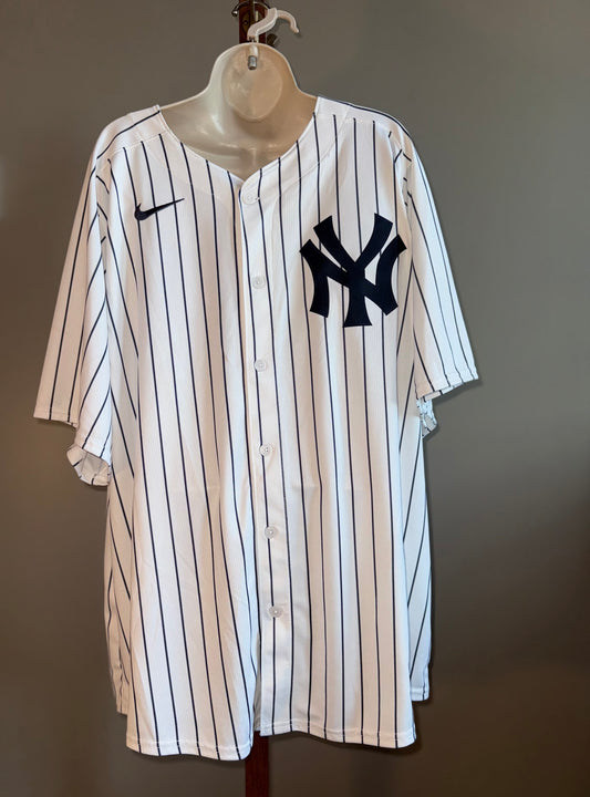 NWT Nike (XXL) Brand New Yankees #48 Striped Button Up Jersey