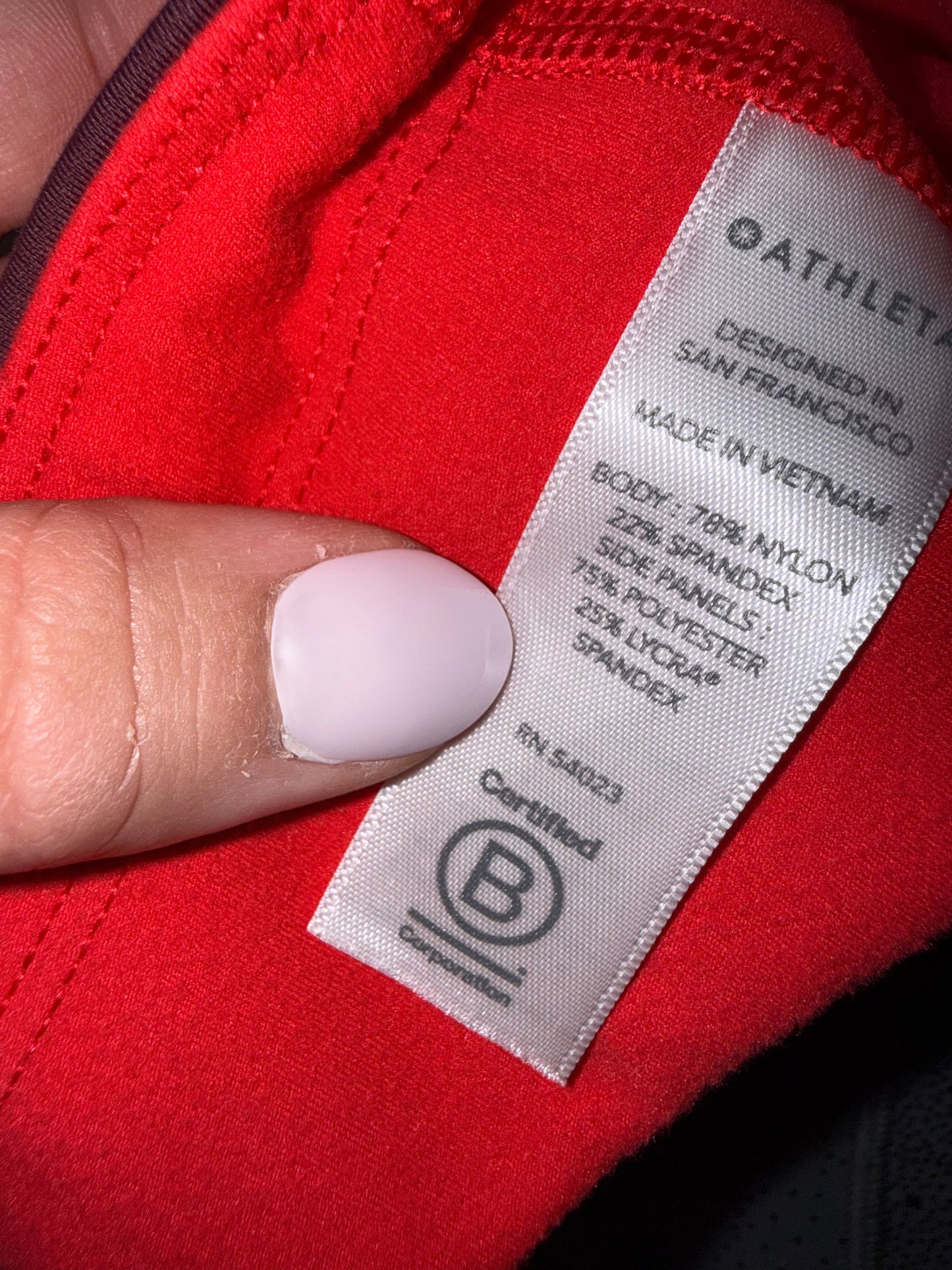 Athleta (Large) ASYM Colorblock Tight Leggings