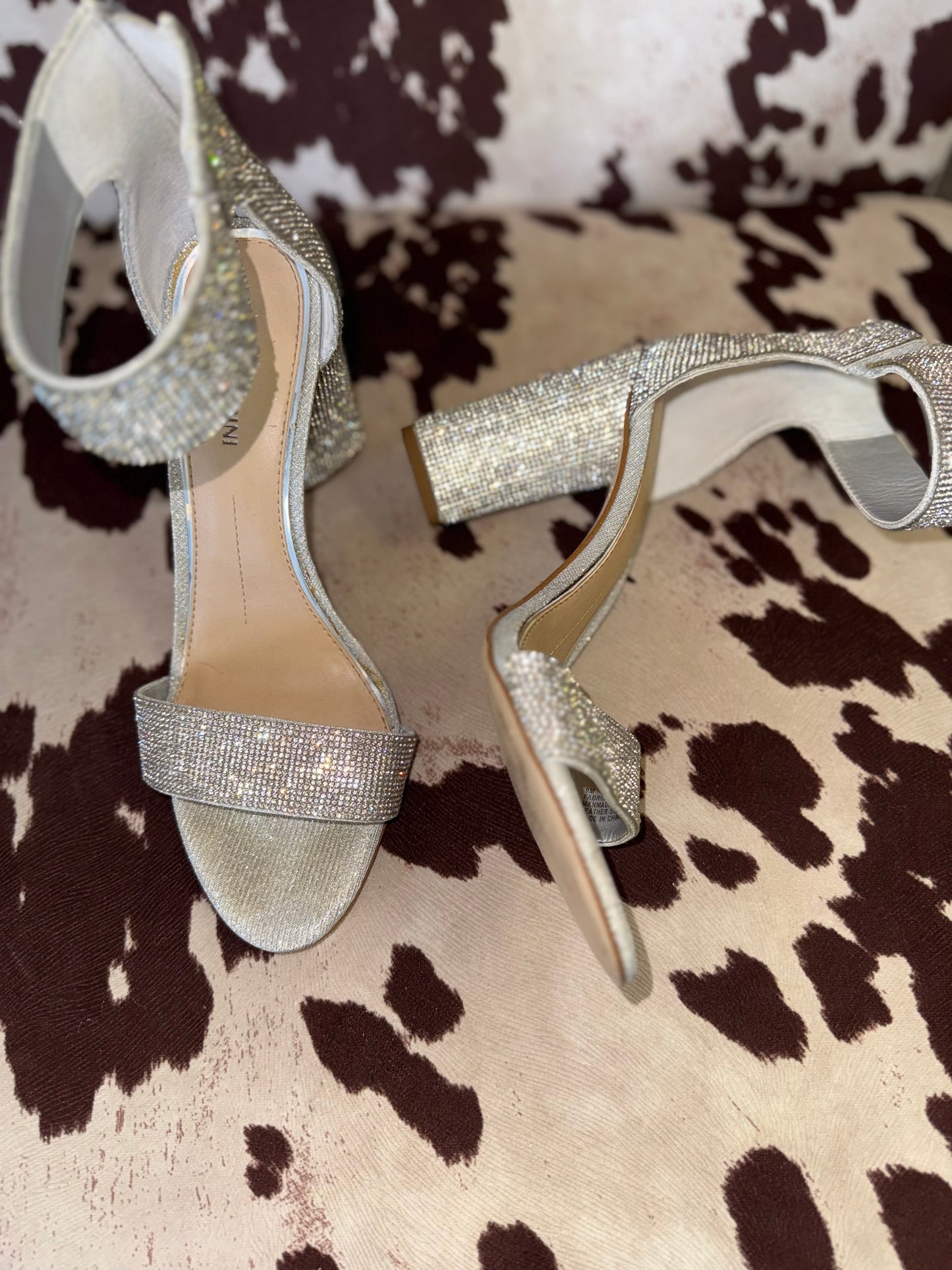 Silver heels
