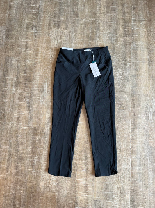 NWT Lady Hagen (Medium) Brand New Black Tummy Control Pull On Ankle Pants