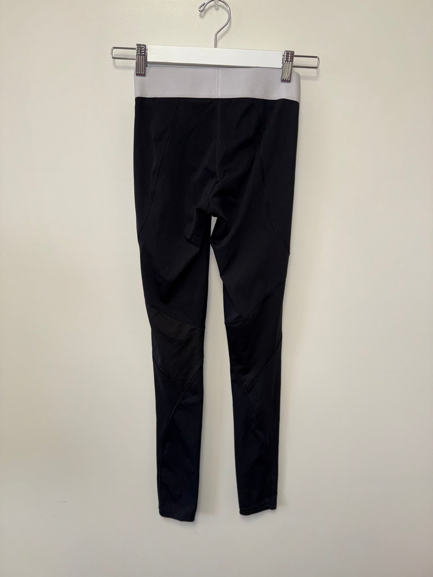 Adidas (XS) Black//White Climacool Leggings