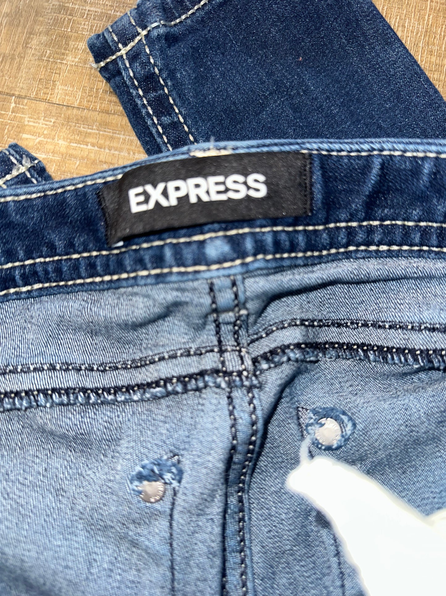 Express (4L) Legging Low Rise Stretch Denim Jeans