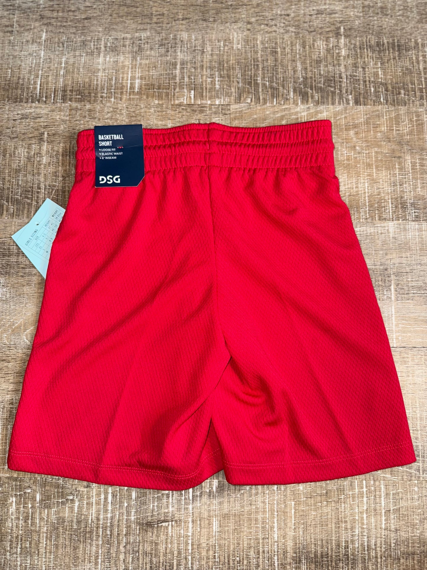 NWT DSG (2XS) Brand New Red Basketball Shorts