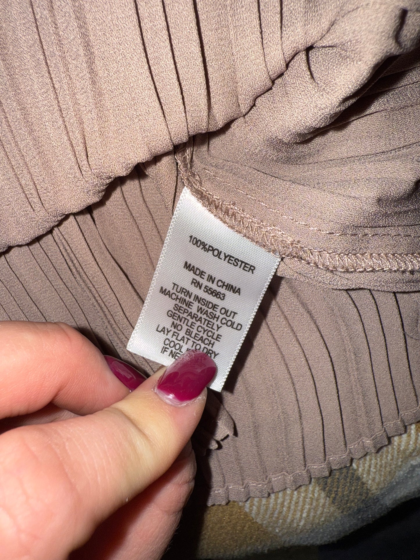 Joie (XL) Brown Ribbed Sleeveless Blouse