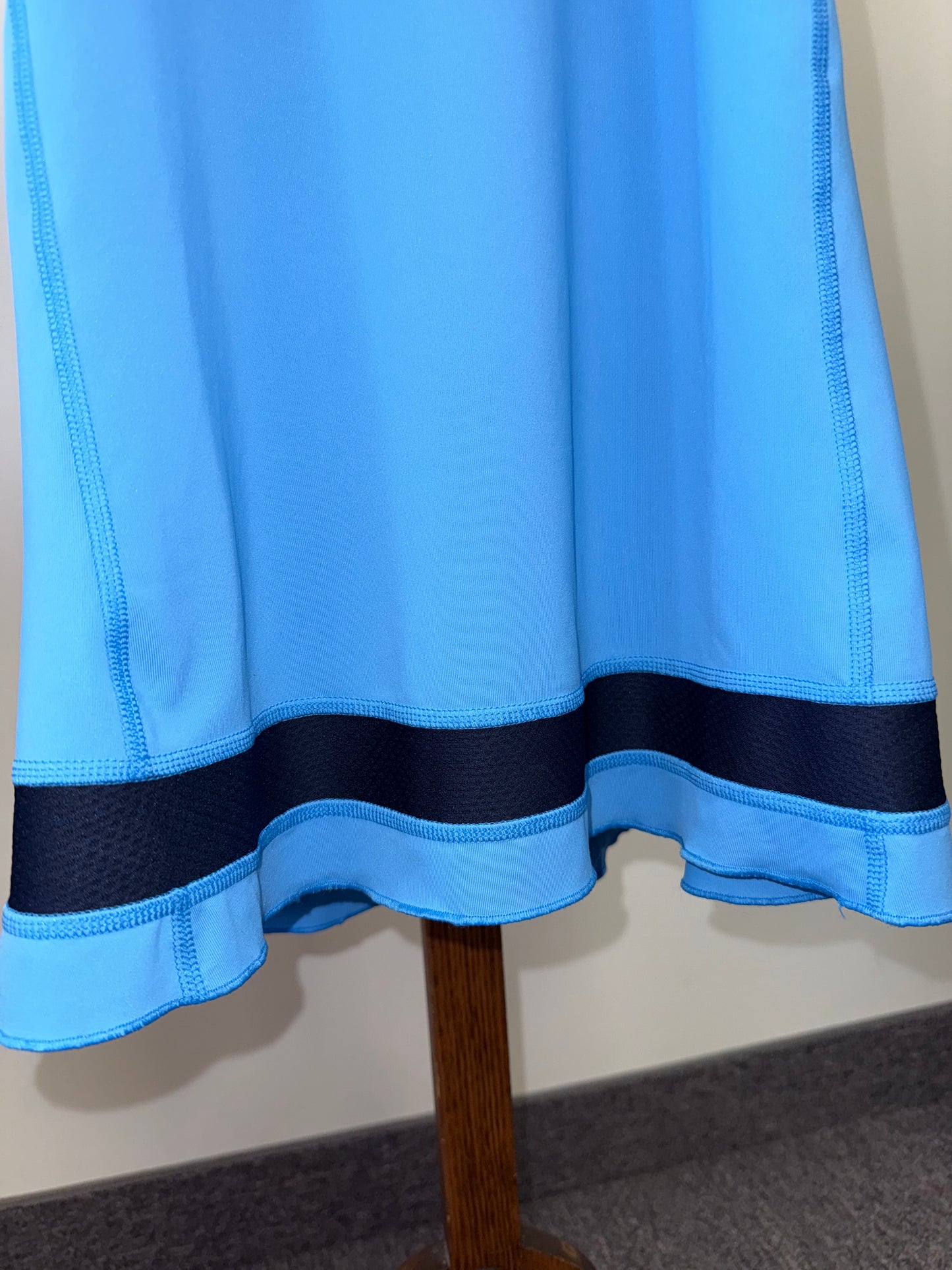 Patagonia (Small) Blue Sporty Padded Midi Dress
