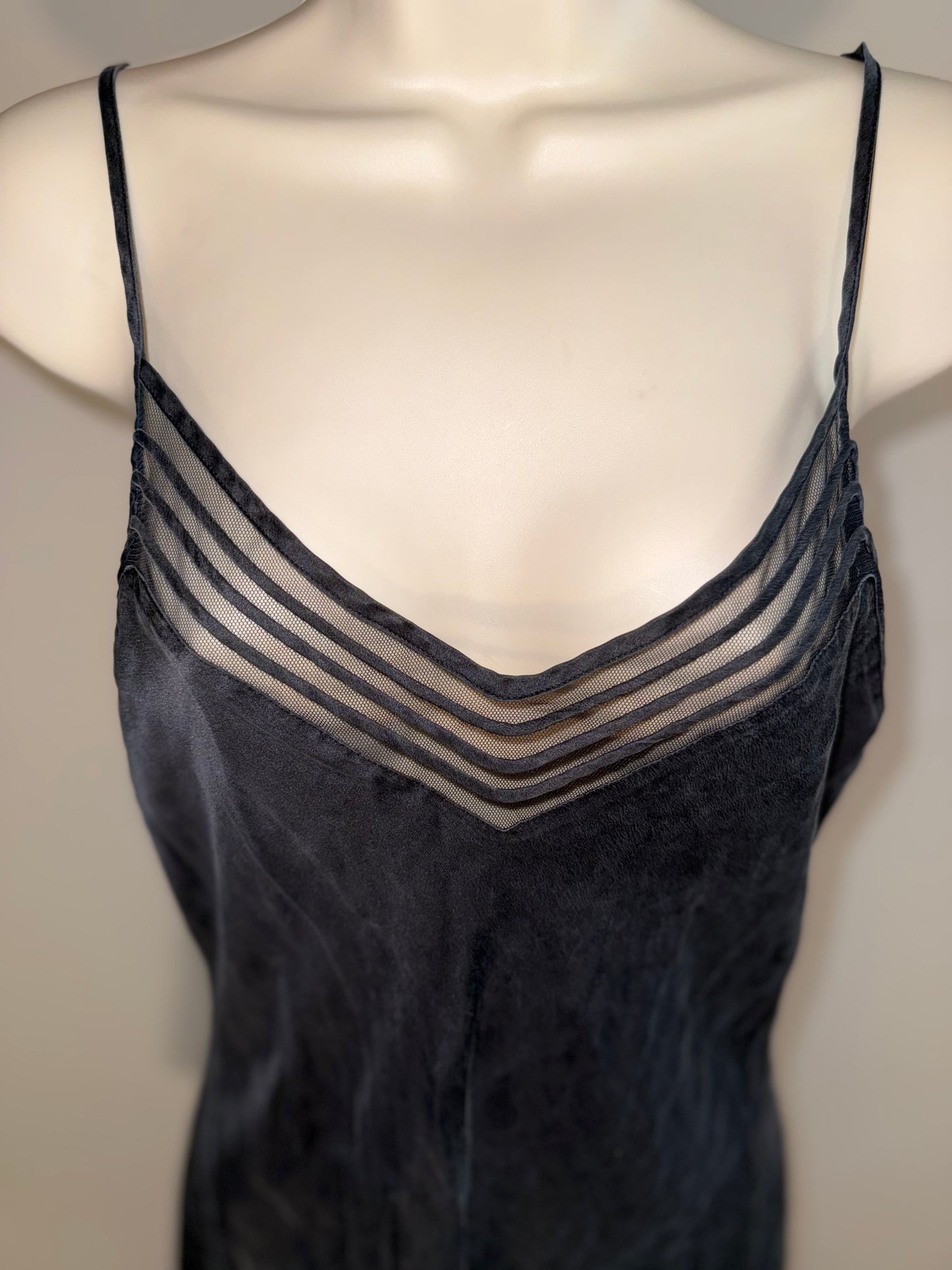Victoria's Secret (Medium) Silk Chemise Slip Dress