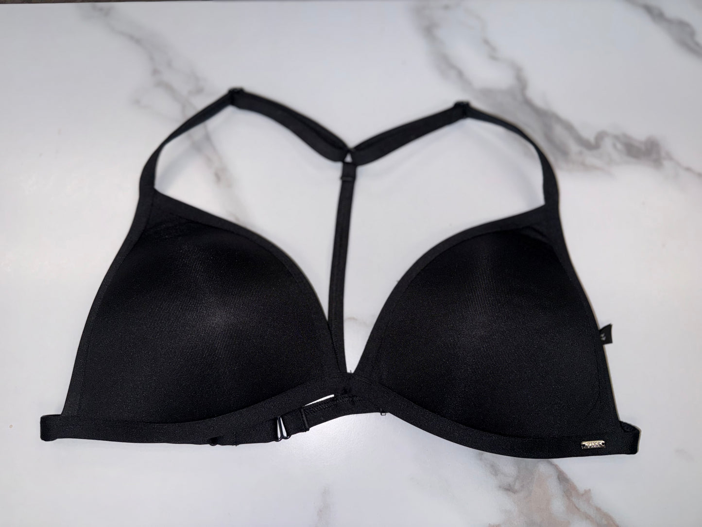 PINK Victoria’s Secret Sport (XL) Black Ultimate Push Up Bra