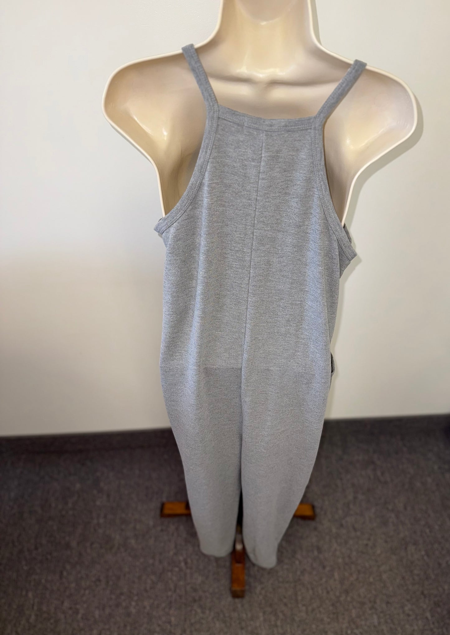 Sincerely Jules (Small) Grey Jumpsuit Overalls