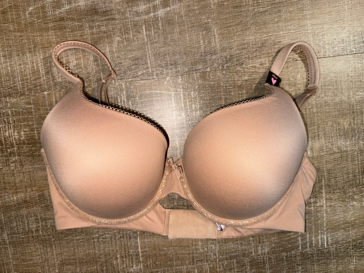 NWT Victoria's Secret (34DD) Brand New Tan Perfect Shape Body By Victoria Bra