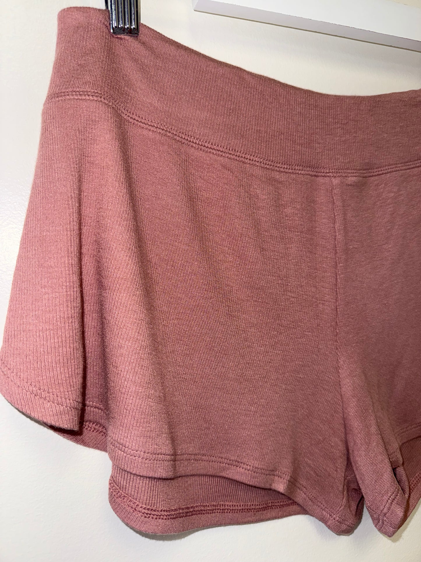 NWT Athleta (Medium) Brand New Blush Pink Well Rested Rib Sleep Short