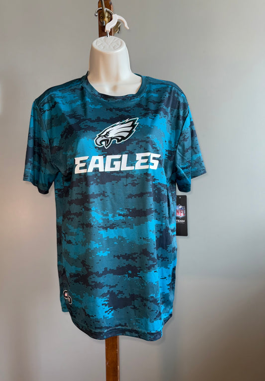 NFL Team Apparel (Large) Brand New Eagles Camo Top