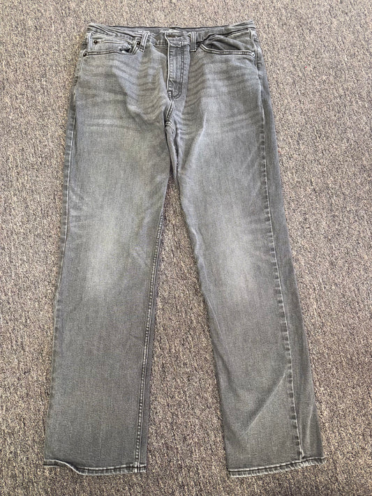 Goodfellow (36x32) Grey Denim Straight Jeans